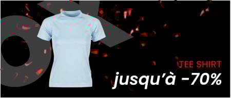 Black Friday jusqu'à -70% sur les tee-shirt 
