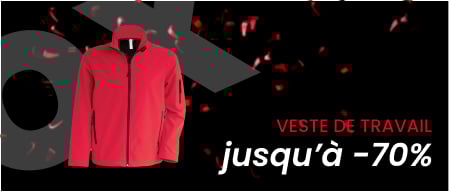 Black Friday jusqu'à -70% sur les vestes de travail