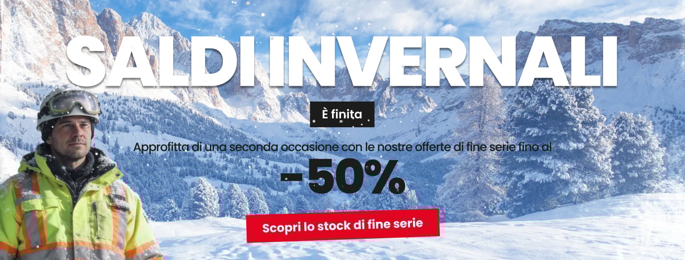 Approfitta di una seconda occasione con le nostre offerte di fine serie fino al -50%